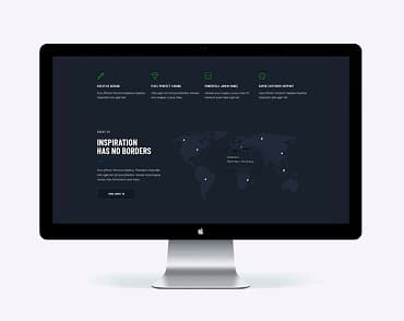 Inspiration has no Borders — веб-сайт